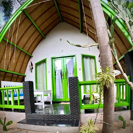 Kaktus Bungalow 4 Gili Islands Exterior photo